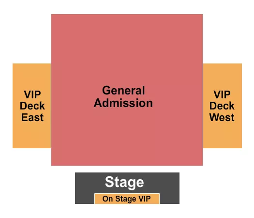 GA DECK Seating Map Seating Chart