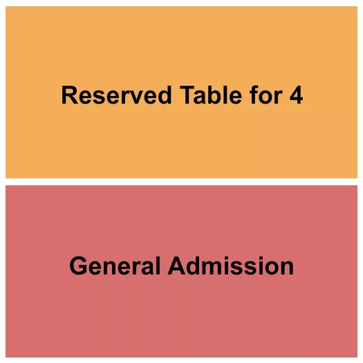 THE KING OF CLUBS COLUMBUS GA TABLE Seating Map Seating Chart
