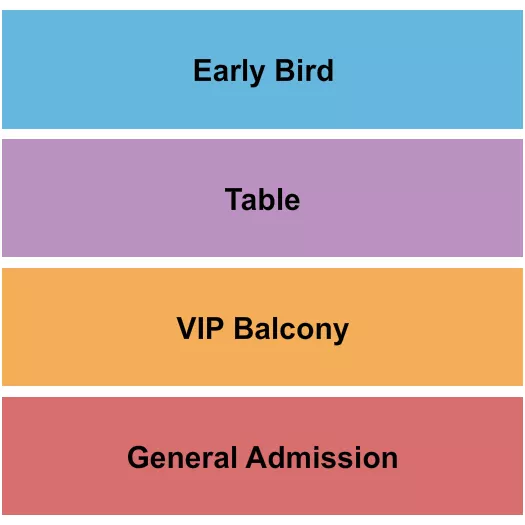 THE LINCOLN THEATRE RALEIGH GA VIPBALC TABLE Seating Map Seating Chart