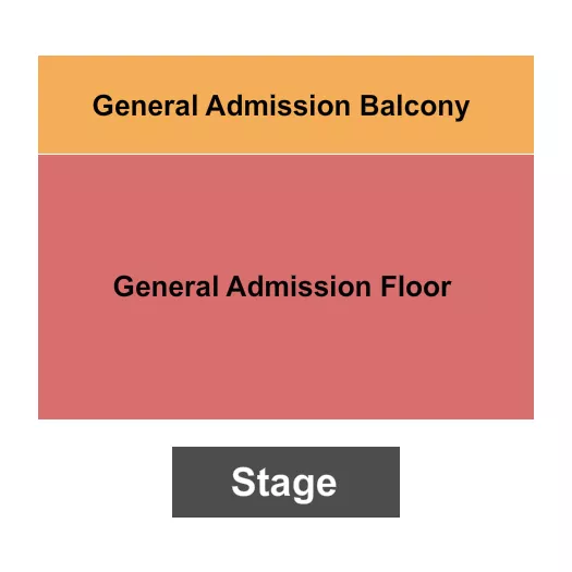 GAFLR GABALCONY Seating Map Seating Chart
