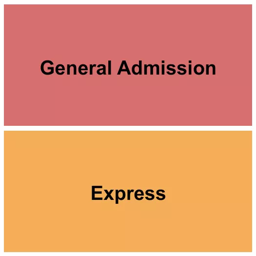 GA EXPRESS Seating Map Seating Chart