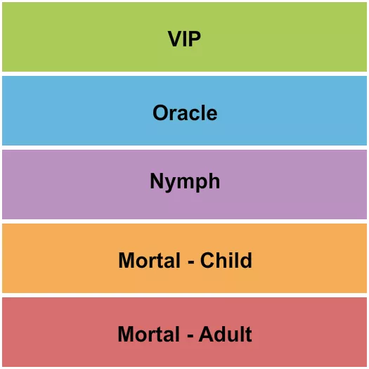 FORBIDDEN LOVE FEST Seating Map Seating Chart
