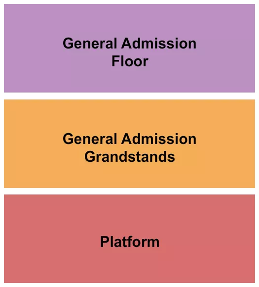 THE PODIUM SPOKANE FLOOR GRANDSTAND PLATFORM Seating Map Seating Chart