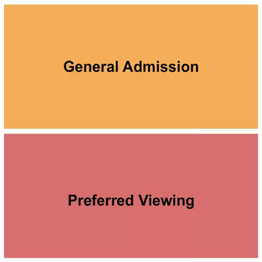 GA PREFERRED Seating Map Seating Chart
