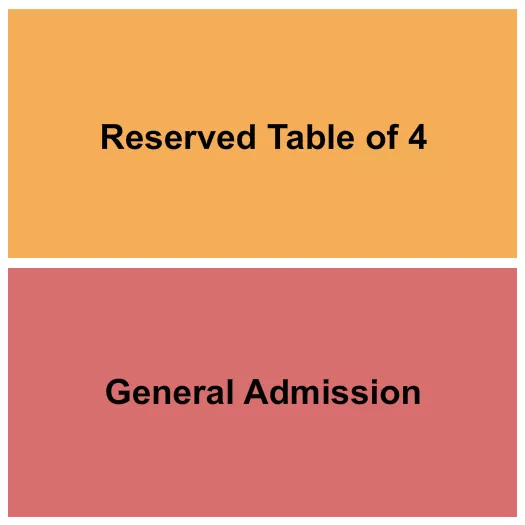 GA TABLES Seating Map Seating Chart