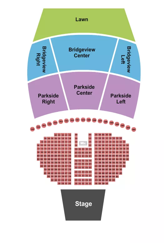 ENDSTAGE TABLES 3 Seating Map Seating Chart