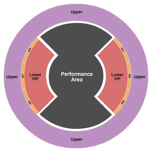 MONSTER TRUCKS Seating Map Seating Chart
