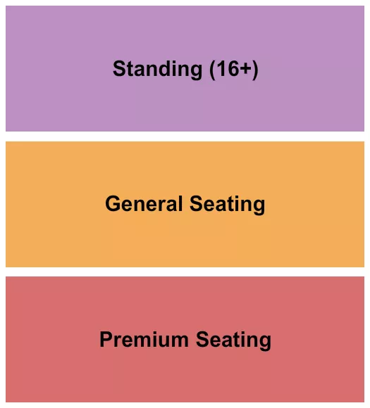 THE REPUBLIK HONOLULU GA PREMIUM SRO Seating Map Seating Chart