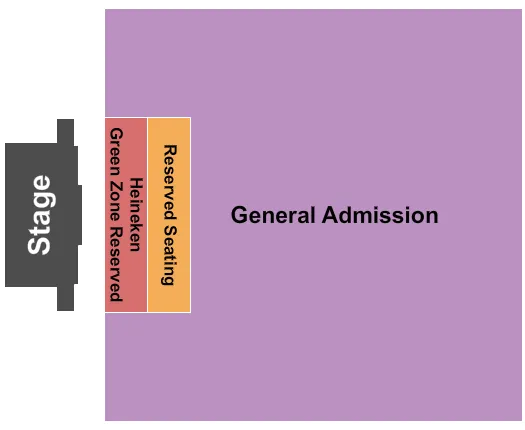 ENDSTAGE GA FLOOR 2 Seating Map Seating Chart