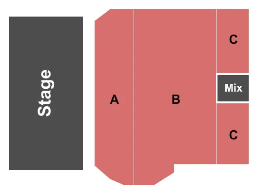 ENDSTAGE 2 Seating Map Seating Chart