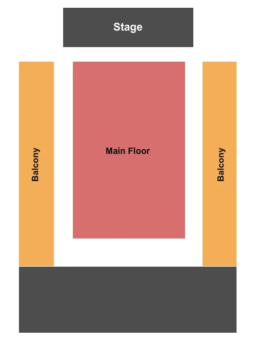 GA FLOOR GA BALC Seating Map Seating Chart