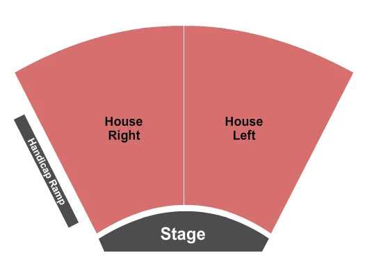 THE SHOWROOM AT TURNING STONE RESORT CASINO HOUSE RIGHT HOUSE LEFT Seating Map Seating Chart