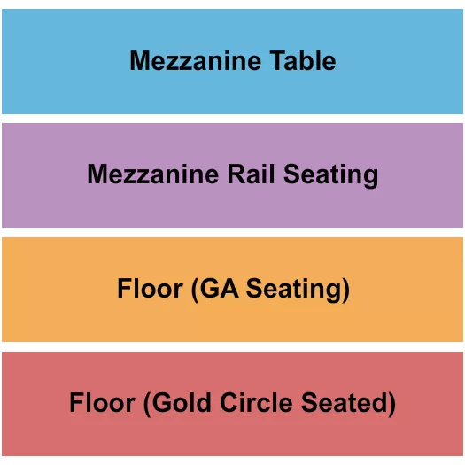 THE SIGNAL TN THE SIGNAL TN Seating Map Seating Chart