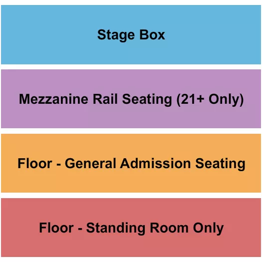 THE SIGNAL TN MICRO WRESTLING Seating Map Seating Chart