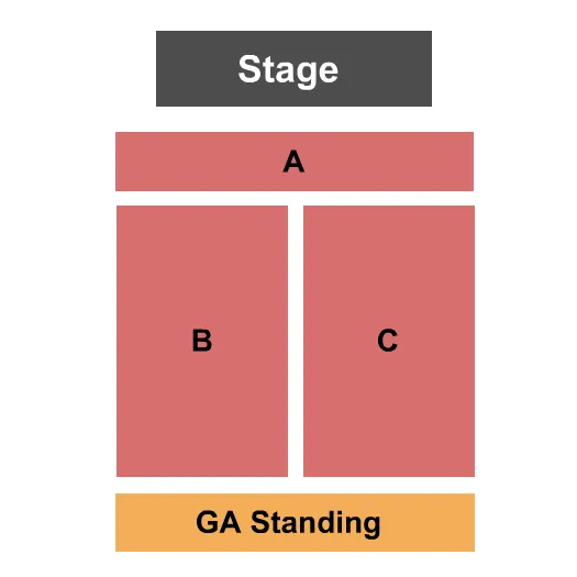 RSV GA Seating Map Seating Chart
