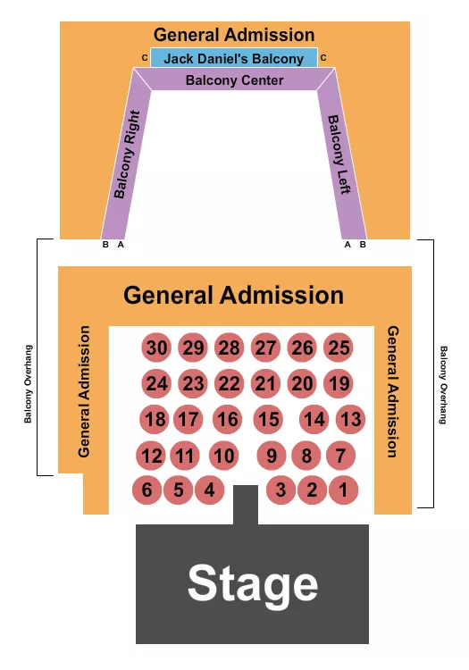 THE SYLVEE WI WISCONSIN DRAG AWARDS 2 Seating Map Seating Chart