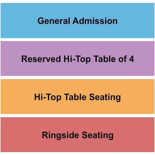 WRESTLING Seating Map Seating Chart