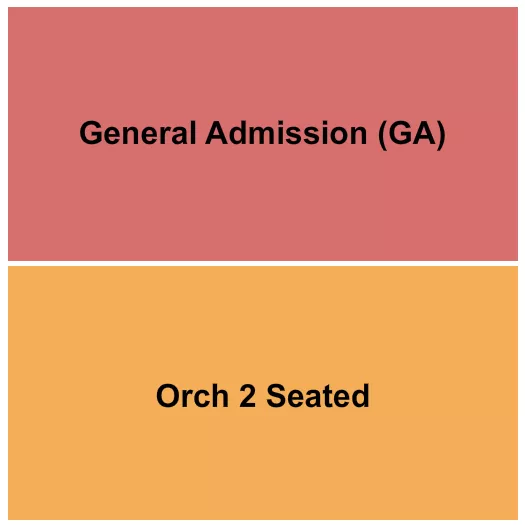GA ORCH Seating Map Seating Chart