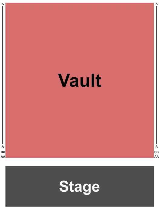 END STAGE Seating Map Seating Chart