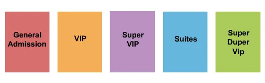 FIREFLY MUSIC FESTIVAL Seating Map Seating Chart