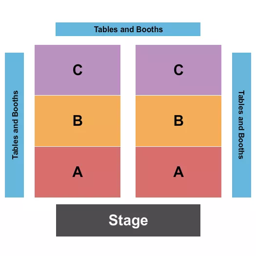 CANDLELIGHT Seating Map Seating Chart
