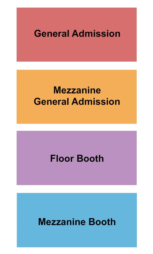 KODY WEST Seating Map Seating Chart