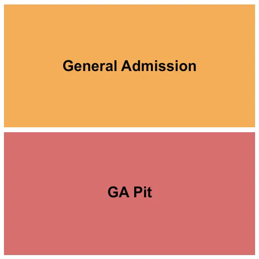 THE YORK FAIRGROUNDS PA GA GA PIT Seating Map Seating Chart
