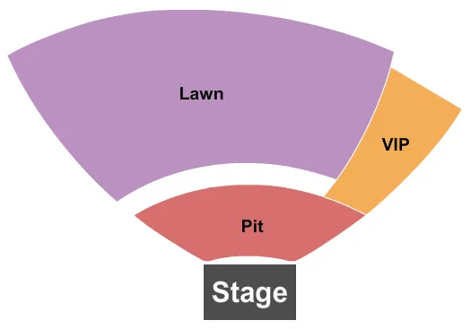 ENDSTAGE PIT 2 Seating Map Seating Chart
