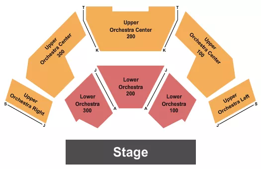 ENDSTAGE 3 Seating Map Seating Chart