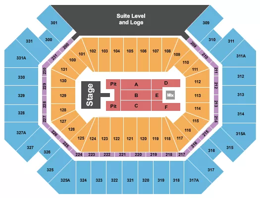 ELLA LANGLEY Seating Map Seating Chart