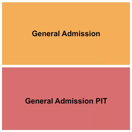 GA GA PIT Seating Map Seating Chart