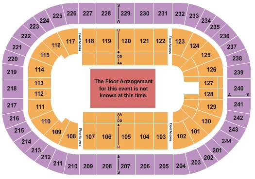 GENERIC FLOOR Seating Map Seating Chart