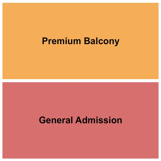 GA PREMIUM BALC Seating Map Seating Chart