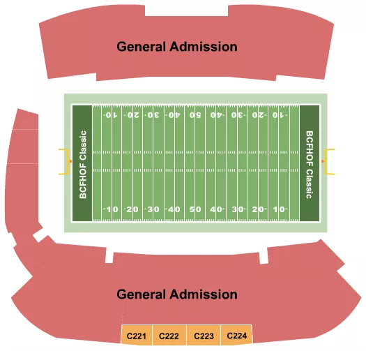 NCAA Seating Map Seating Chart