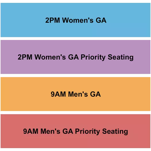 TOWER THEATRE FRESNO NPC Seating Map Seating Chart