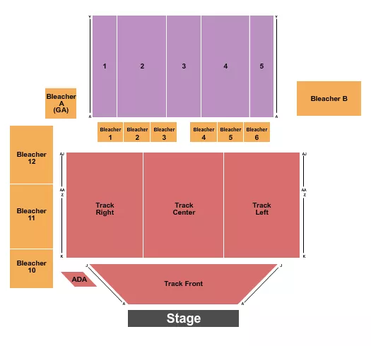 JEFF DUNHAM Seating Map Seating Chart
