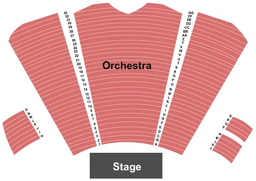 ENDSTAGE 2 Seating Map Seating Chart