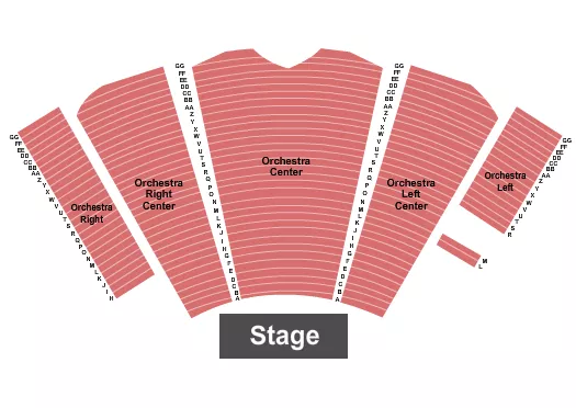 ENDSTAGE 3 Seating Map Seating Chart