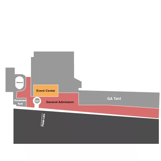 ENDSTAGE GA Seating Map Seating Chart