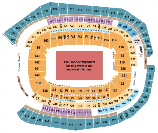 GENERIC FLOOR Seating Map Seating Chart