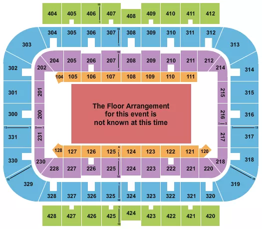 GENERIC FLOOR Seating Map Seating Chart