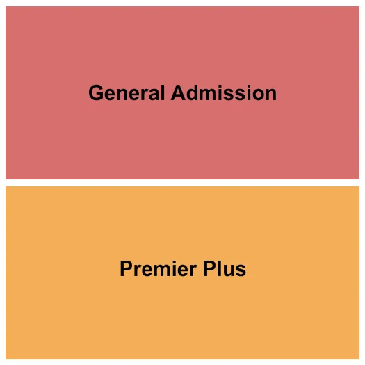UNION STAGE DC GA PREMIER Seating Map Seating Chart