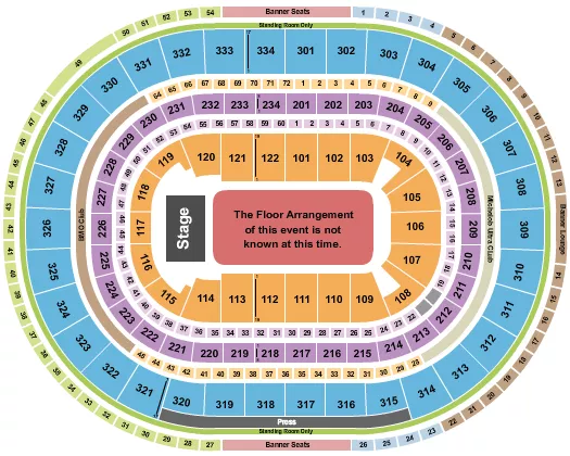 GENERIC FLOOR Seating Map Seating Chart
