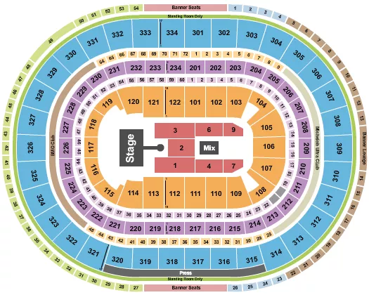 KALI UCHIS Seating Map Seating Chart