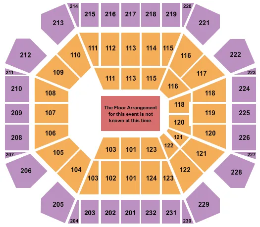 GENERIC FLOOR Seating Map Seating Chart