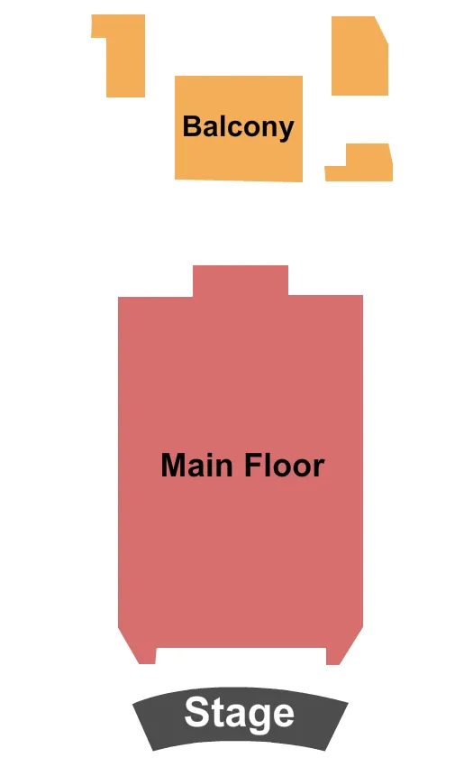 ENDSTAGE Seating Map Seating Chart