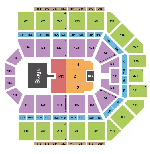 JON PARDI Seating Map Seating Chart