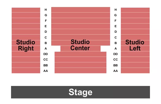 ENDSTAGE 2 Seating Map Seating Chart