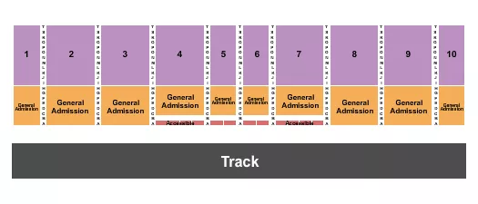 GA RESERVED Seating Map Seating Chart