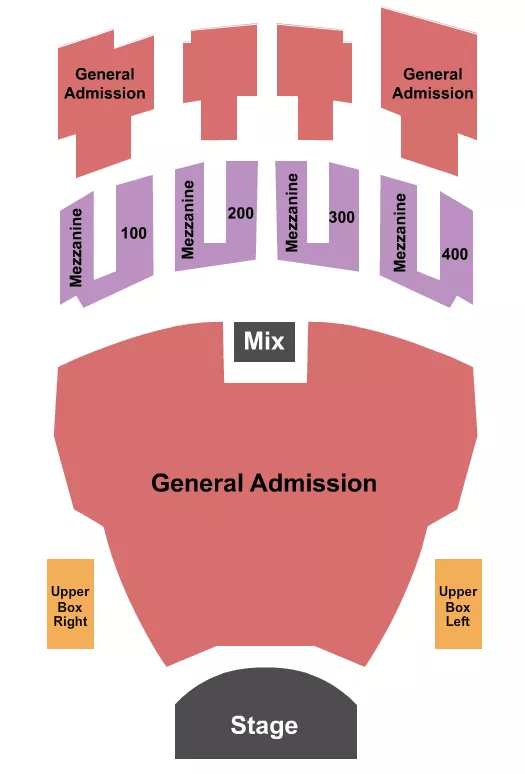 LUCY DACUS Seating Map Seating Chart